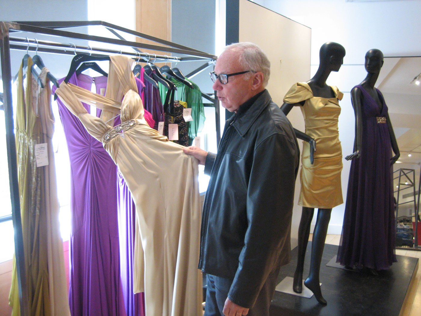 Bud Konheim at Nicole Miller for Dressing America