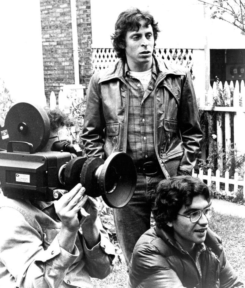 Steve and Joe on the set